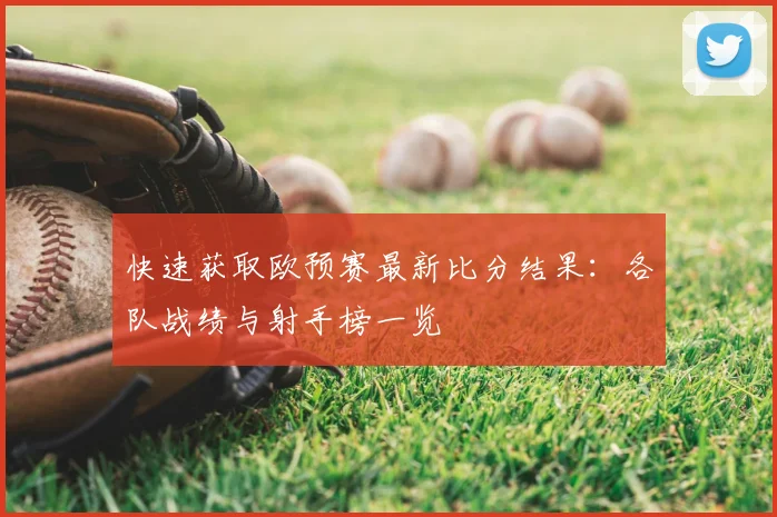 快速获取欧预赛最新比分结果：各队战绩与射手榜一览